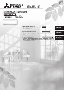 Manual Mitsubishi MSY-A17NA Air Conditioner