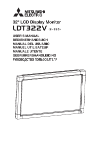 Mode d’emploi Mitsubishi LDT322V Moniteur LCD