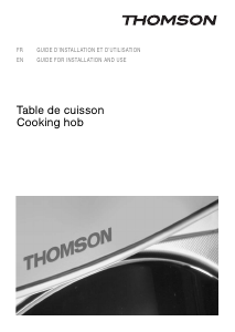 Manual Thomson GKDT342SI Hob