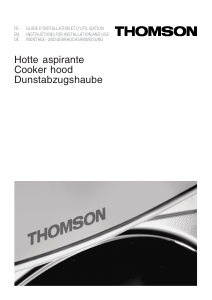 Bedienungsanleitung Thomson DTT61XD Dunstabzugshaube