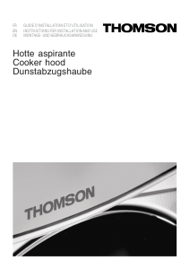 Handleiding Thomson DST61XD Afzuigkap