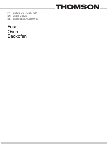 Bedienungsanleitung Thomson BOT68MXD Backofen