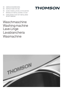 Bedienungsanleitung Thomson WTT 6121 I Waschmaschine