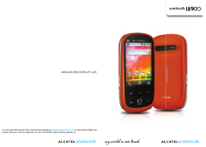 Handleiding Alcatel One Touch 890D Mobiele telefoon
