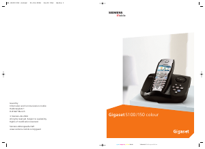 Mode d’emploi Siemens Gigaset S100 Téléphone sans fil