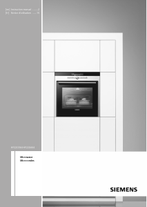 Manual Siemens HF22G564 Microwave