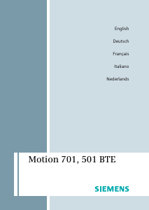 Manuale Siemens Motion 501 BTE Apparecchio acustico