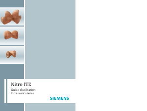 Mode d’emploi Siemens Nitro ITE Aide auditive