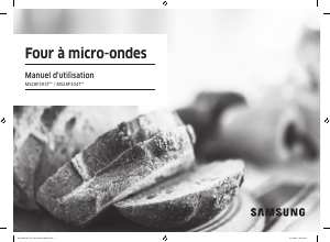 Mode d’emploi Samsung MS28F303T Micro-onde