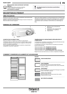 Mode d’emploi Hotpoint-Ariston BDFS 2421 Réfrigérateur combiné