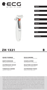 Manual ECG ZH 1321 Beard Trimmer