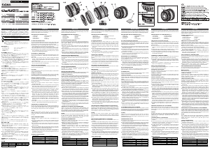 Mode d’emploi Sigma 4.5MM F2.8 EX DC CIRCULAR FISHEYE HSM Objectif