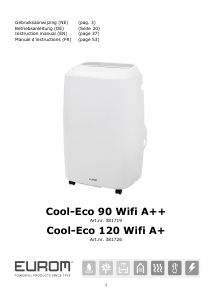 Bedienungsanleitung Eurom Cool-Eco 90 Wifi A++ Klimagerät
