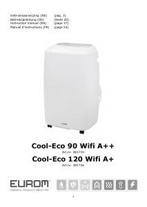 Manual Eurom Cool-Eco 120 Wifi A+ Air Conditioner