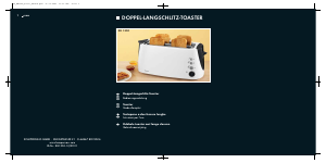 Bedienungsanleitung SilverCrest KH 1550 Toaster