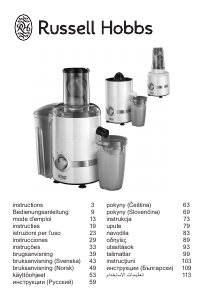 Bruksanvisning Russell Hobbs 22700-56 Juicepress