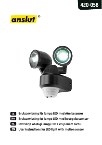 Instrukcja Anslut 420-058 Lampa