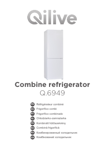 Посібник Qilive Q.6949 Холодильник із морозильною камерою