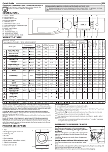 Handleiding Hotpoint RD 966 JKD UK N Was-droog combinatie