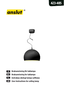 Handleiding Anslut 423-485 Lamp