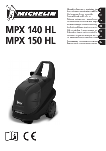 Manuale Michelin MPX 140 HL Idropulitrice
