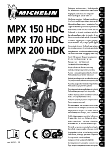 Instrukcja Michelin MPX 170 HDC Myjka ciśnieniowa