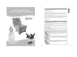 Manual de uso Lexibook RPB150 Barbie magic music box