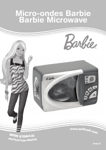 Manuale Lexibook RPB570 Barbie microwave