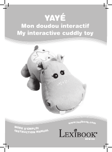 Εγχειρίδιο Lexibook MFB100 Yayé interactive cuddly toy