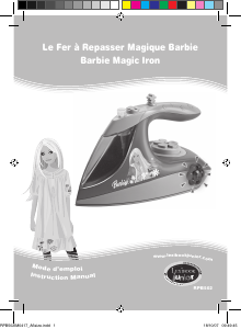 Εγχειρίδιο Lexibook RPB502 Barbie magic iron