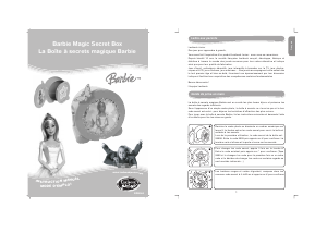 Manual de uso Lexibook RPB140 Barbie magic secret box