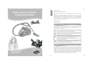 Manual Lexibook RPB510 Barbie vacuum cleaner