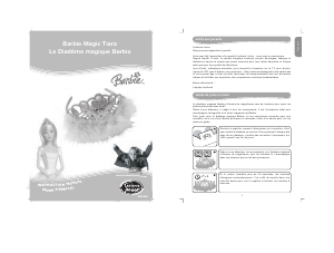 Manual de uso Lexibook RPB100 Barbie magic tiara