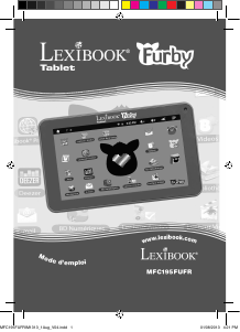 Mode d’emploi Lexibook MFC195FUFR Furby Tablette