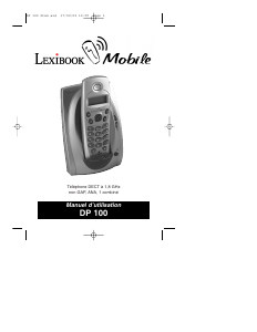 Mode d’emploi Lexibook DP100F Téléphone sans fil