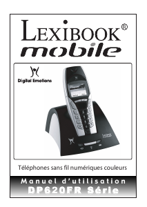 Mode d’emploi Lexibook DP620F Téléphone sans fil