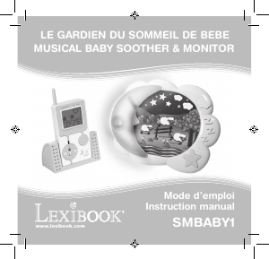 Manual Lexibook SMBABY1 Monitor de bebê