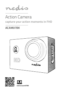 Bruksanvisning Nedis ACAM07BK Actionkamera