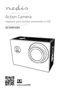 Instrukcja Nedis ACAM04BK Action cam