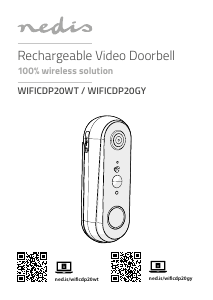 Handleiding Nedis WIFICDP20GY Intercomsysteem