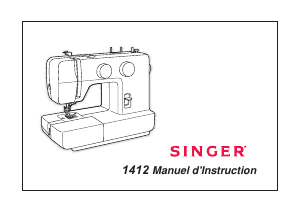 Mode d’emploi Singer 1412 Machine à coudre