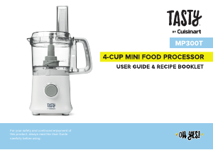 Manual Cuisinart MP300TRD Food Processor