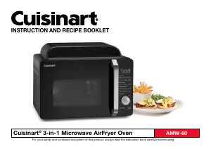 Manual Cuisinart AMW-60 Microwave