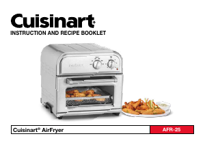 Manual Cuisinart AFR-25 Oven