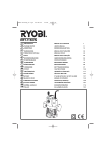 Mode d’emploi Ryobi ERT-1150VN Défonceuse multifonction