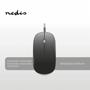 Manual Nedis MSWD200WT Mouse