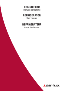 Manual Airlux ARITU122 Refrigerator