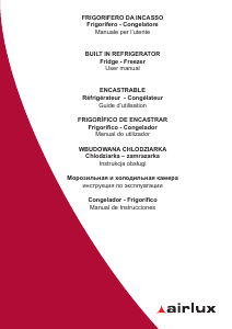 Manual de uso Airlux ARI88 Frigorífico combinado