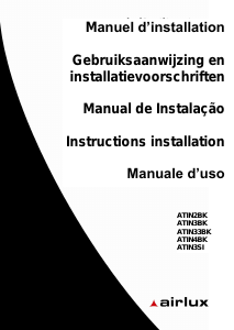 Manual Airlux ATIN4BK Placa