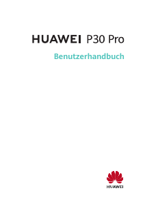 Bedienungsanleitung Huawei P30 Pro Handy